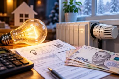 Тарифи на електроенергію під час опалювального сезону 2026-2027: Уряд оголосив рішення