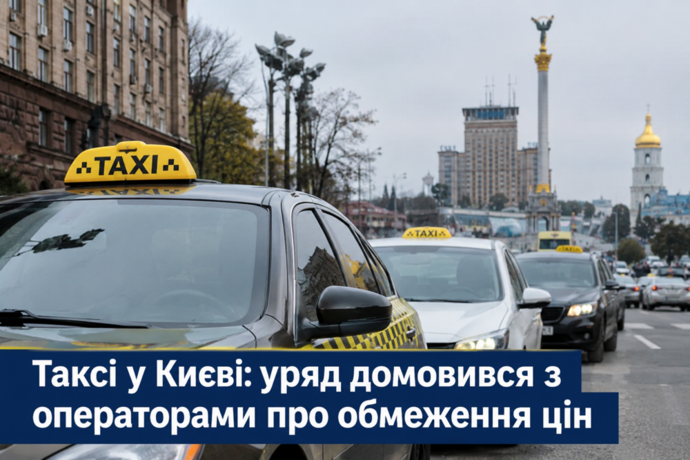 Ціни на таксі у Києві: уряд домовився з операторами про обмеження – деталі
